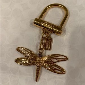 Coach Gold tone Dragonfly